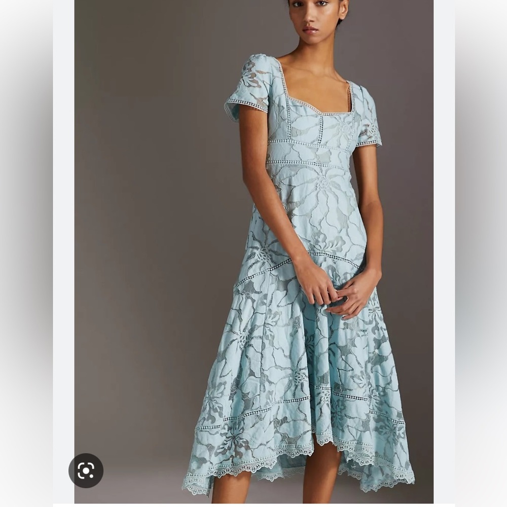 Anthropologie lace dress size 2